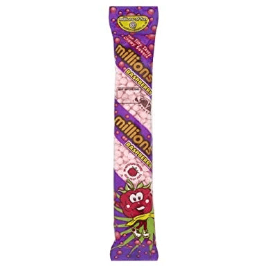 MILLIONS RASPBERRY 60G